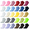 A-Candy Color, variant on Loritta 30 Pairs Ankle Socks for Women Colorful Low Cut Socks Bulk Pack Womens Socks Size 9 11