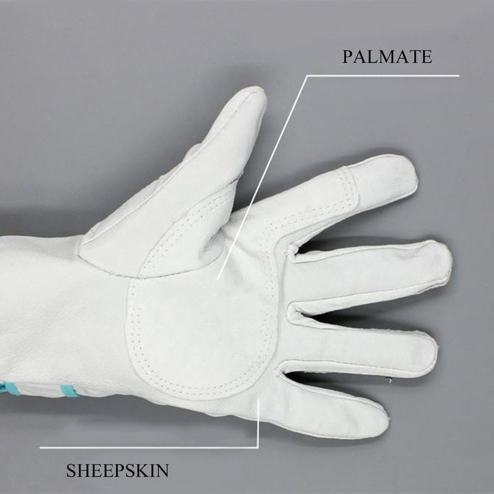 1 Pair of Working Gloves Wear Resistant Electric Welding Soldering Gloves Walmart Canada