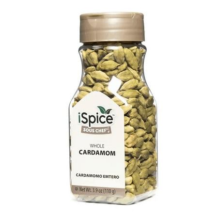 iSpice | Cardamom Seed Whole | 3.9 oz | Gourmet Spice | Kosher | Authentic Flavors
