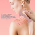thumbnail image 3 of Masajeador de punto de acupuntura multifuncional reduce la presión Punta puntiaguda Masajeador de punto de gatillo de mano Silicona suave Rosa para cuello para uso diario ANGGREK Otros, 3 of 8