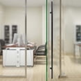 thumbnail image 3 of 71" Stainless Steel Front Door Handle Double Sided Push Pull Door Handle H-Shaped Door Pull Handle for Commercial Glass Entrance Door Wooden Barn Door, 3 of 9