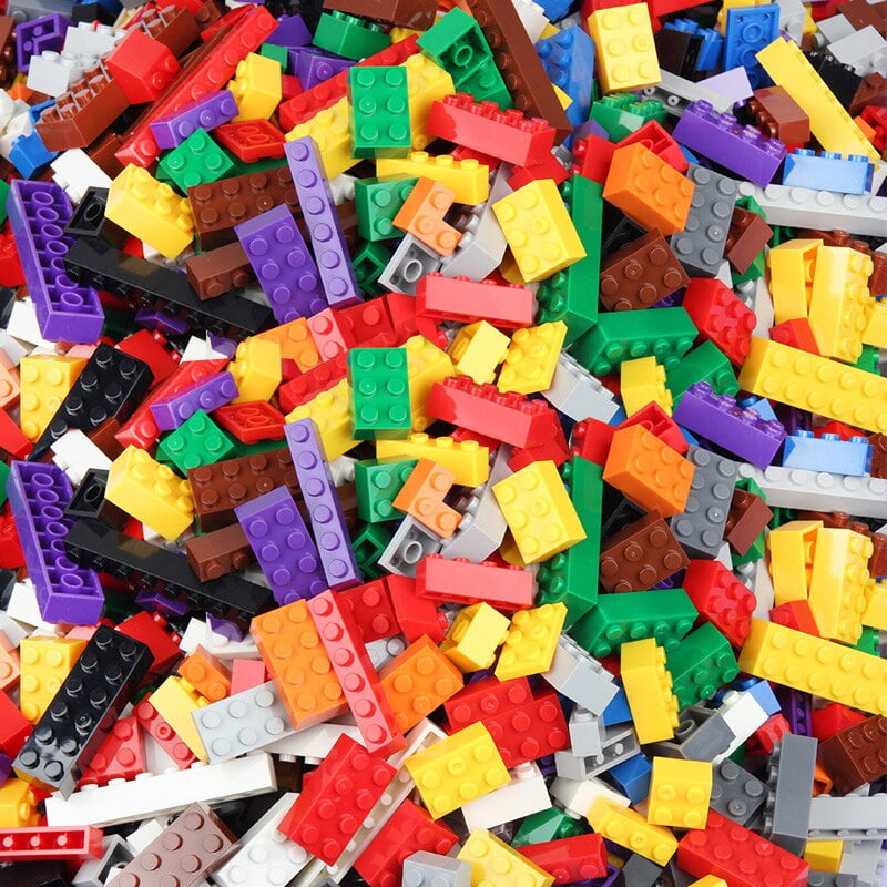 Maiding 1000 Pieces Building Blocks City Diy Creative Bricks Compatible Inglys Bricks Bulk Base Plate Educational Kids Toy Blocks Other