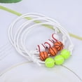 thumbnail image 4 of 10 pieces baseball basketball tennis bracelets Boys baseball party gift adjustable sports bracelet, 4 of 5