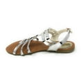 thumbnail image 3 of Victoria K Women's Metallic Strappy Sandal, 3 of 5