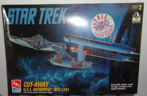 Amt Ertl Star Trek Cut Away U S S Enterprise Ncc 1701 1 650 Scale Model Kit Walmart Canada