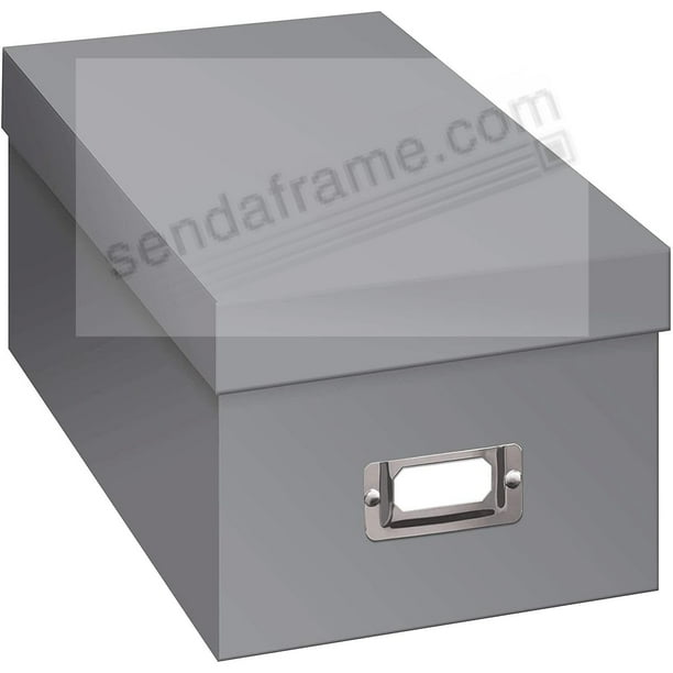 GRAY Archival STORAGE PhotoCDDVD Box by Pioneer 5x5