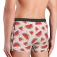 thumbnail image 4 of Kdxio Men's Boxer Briefs with Watermelon Print - Comfortable and Breathable Underwear for Everyday Wear, 4 of 7