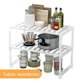 thumbnail image 3 of Escurridor de trastes Utilisimo blanco Organizador, 3 of 6