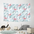 thumbnail image 6 of Easygdp Tropical Flamingo Tapestry Wall Hanging, Wall Tapestries for Bedroom Aesthetic Living Room Office Decor 60x40in, 6 of 8