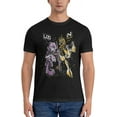 thumbnail image 4 of T-Shirt Drones de Meurtre Dessin Animé Décontracté à Manches Courtes en Coton Hauts pour Hommes, 4 of 5