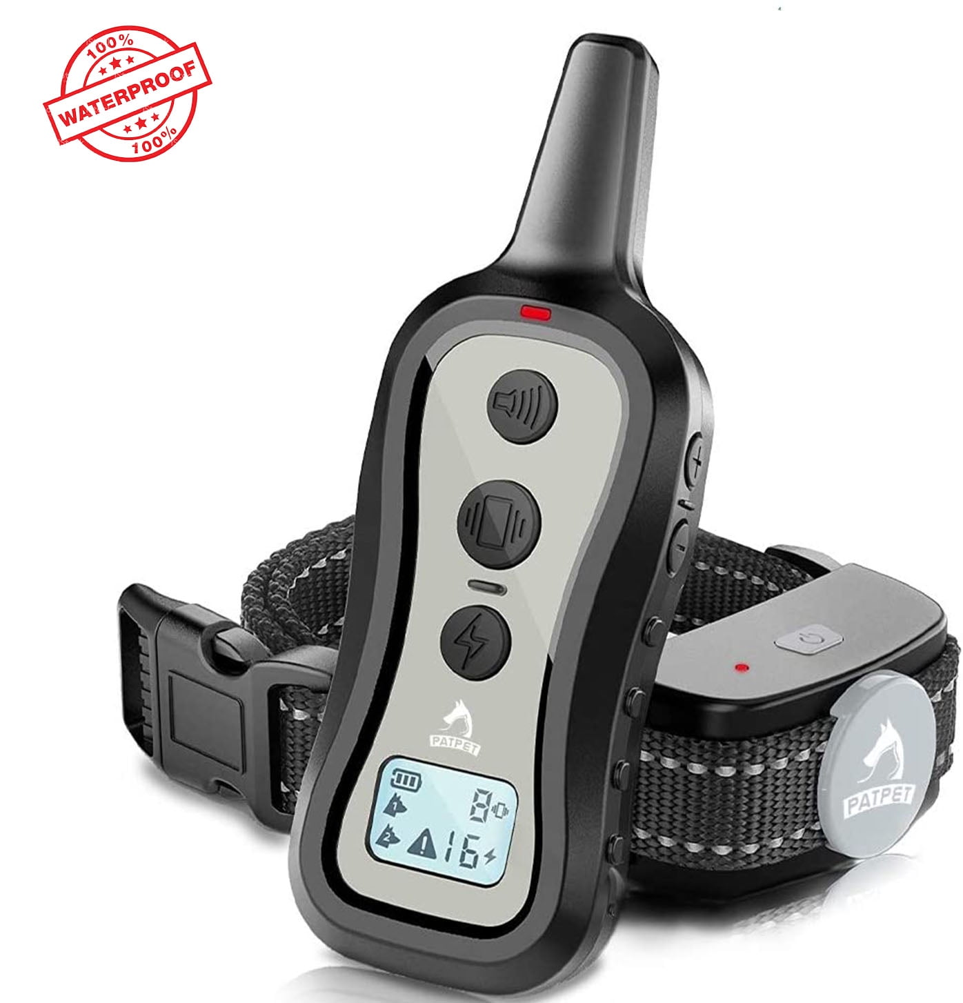 Dog Training Collar w/3 Training Modes Up to 1000 ft Remote Range