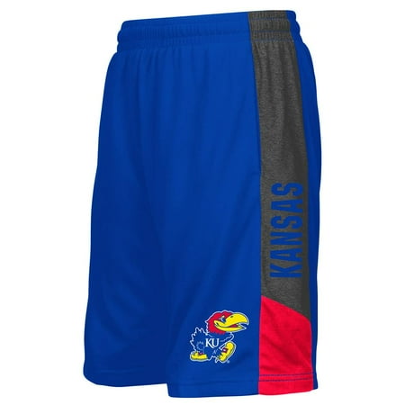 1988 Kansas Jayhawks Basketball - Youth Kansas Jayhawks Basketball Shorts - S