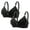 Black, variant on XMMSWDLA Bras for Women Wirefree - Wireless Bra, Everyday Bras, Bras for Women No Underwire Sleep Bras for Women Yoga Bras for Women