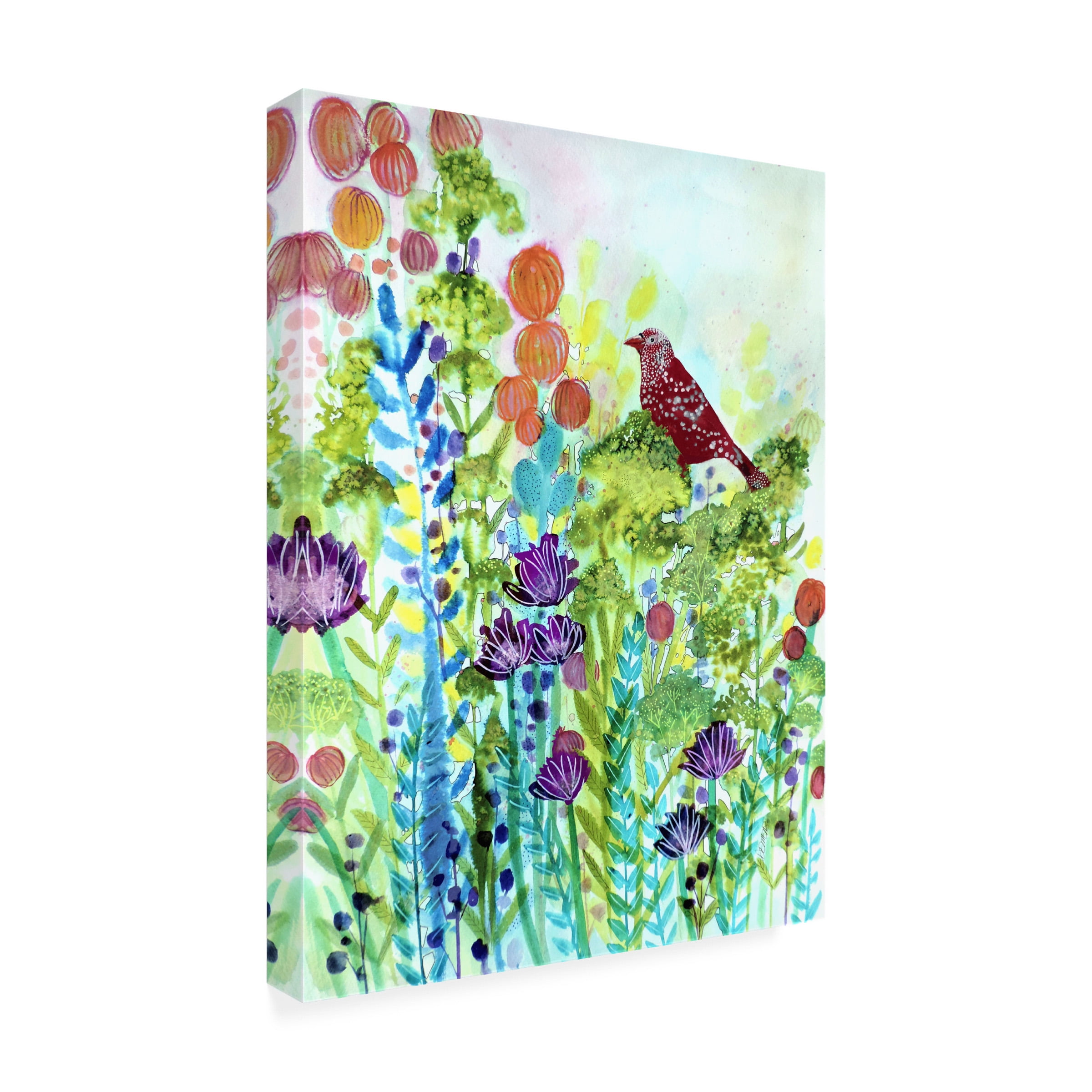 Sylvie Demers 'Tous Les Courages' Canvas Art