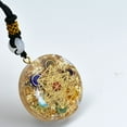 thumbnail image 2 of Crystal Necklace for Women and Men Orgonite Seven Chakra Stones Pendant Necklace Resin Necklace Yoga Stones Necklace Unisex Gifts for her, 2 of 5