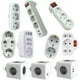 thumbnail image 2 of Steckdosenleiste Mehrfachsteckdose Steckdose Euro USB Mehrfachstecker 2/3/4 fach, 2 of 5