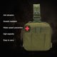 thumbnail image 2 of Bolsas para piernas al aire libre, impermeables, Fanny, muslo, cintura, paquete de bolsa de caza (verde militar), 2 of 6