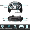 thumbnail image 4 of Control Inalámbrico Recargable Joystick Compatible N- Switch Plata, 4 of 6
