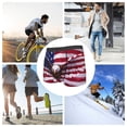 thumbnail image 4 of Balery USA Eagle with Spread Wings Calzoncillos bóxer para hombre, ropa interior de algodón suave y transpirable con cinturilla de nailon-Medium, 4 of 5