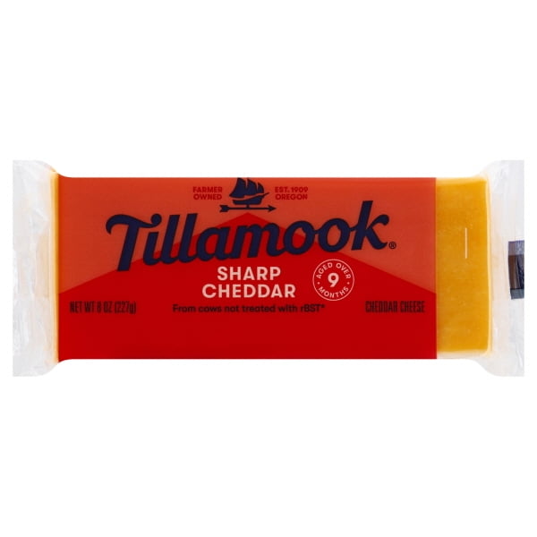 Tillamook Sharp Cheddar Cheese Loaf, 8oz