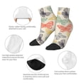 thumbnail image 6 of Bingfone Butterfly Design Patterned Men'S Women'S Casual Cotton Socks, 6 of 9