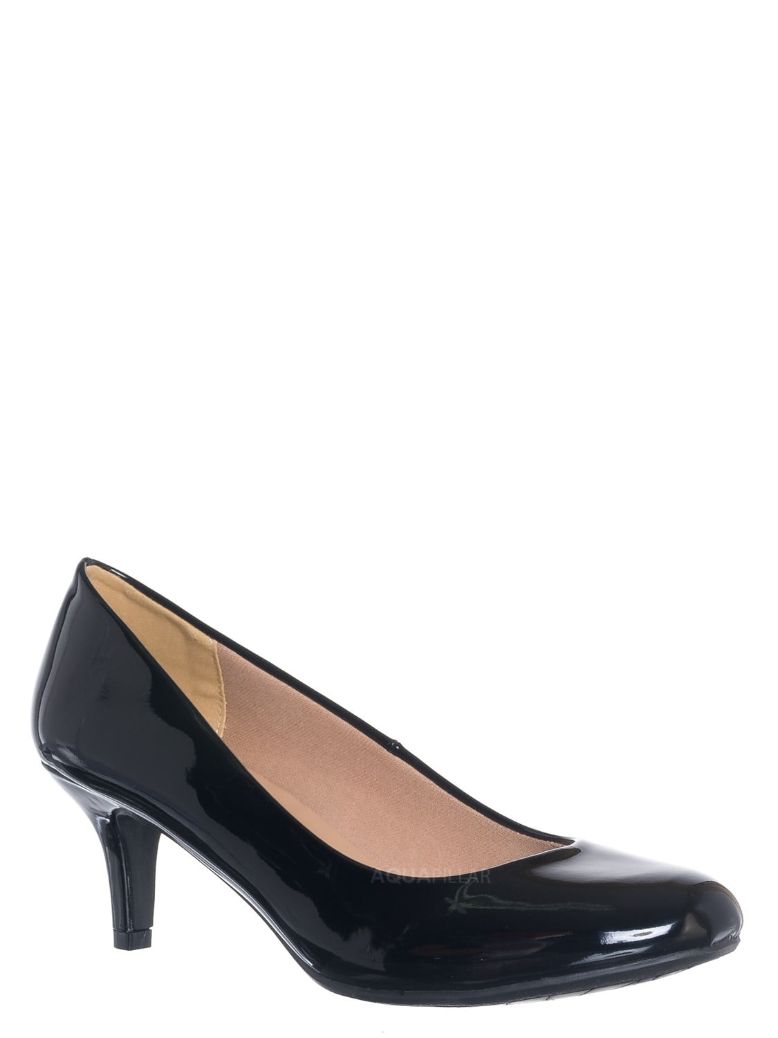 round toe low heel