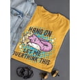 thumbnail image 3 of Let Me Overthink This T-Shirt Women -Smartprints Designs, Female 4X-Large, 3 of 4
