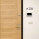 thumbnail image 3 of Herramientas y mejoras para el hogar Número de puerta digital de acero inoxidable de 3 pulgadas y 76 mm para villas, comunidades, patios, oficinas y edificios., 3 of 6