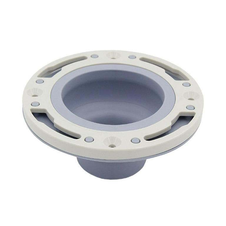 Flange Repair Rings Toilet Flange Rings Toilet Seat Bathroom Fitting Accessories Repairing Odor Resistant Drain Pipe Bowl Gasket Sealing Rings grey
