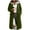 Army Green, variant on Trench Coat Women with Hood Flannel Jackets Plus Size Casual Long Pea Coat Winter Fall Oversized Hooded Windbreaker