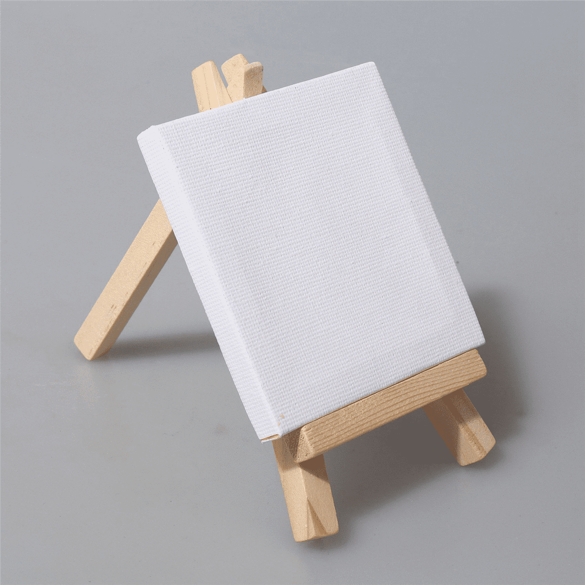 Artists 3 Inch X3 Inch Mini Canvas & 5 Inch Mini Easel Set Painting Craft Drawing Set 72 Mini Canvases & 72 Mini Easels