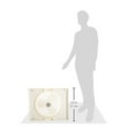 Lasko 16" Electrically Reversible Window 3Speed Fan, White, 22" High