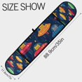thumbnail image 3 of Yayeee Double Oven Mitt Kitchen Heat Resistant Baking 35" x7" Quilted Glove, Rainbow Space Cat, 3 of 6