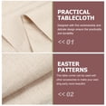 thumbnail image 4 of MasteelfCA Linen Table Cover Table Runners Double-sided Modern Nordic Table Runner, 4 of 8