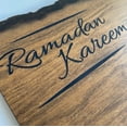 thumbnail image 2 of Ramadan Kareem Table Top Sign | Islamic Decor | Ramadan Decoration | Muslim Home Decor Gift, 2 of 7