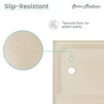 thumbnail image 6 of Voltaire 48" x 36" Single-Threshold, Right-Hand Drain, Shower Base in Biscuit, 6 of 9