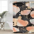 thumbnail image 6 of Shower Curtains Abstract Pink Gold Black Bath Curtain Modern Art Waterproof Bathroom Shower Curtain Set with Hooks Decoration 72 x 84 Inches, 6 of 7