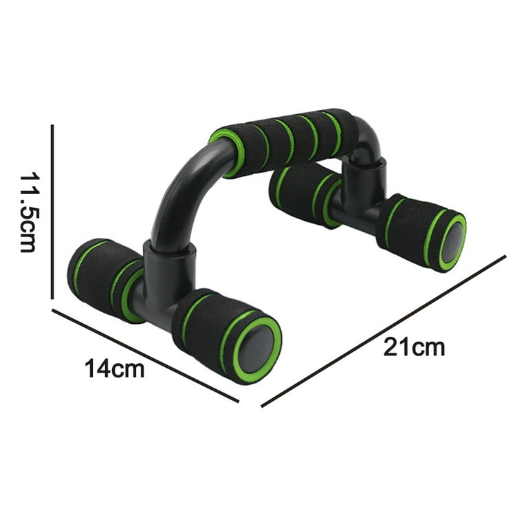 Push up Bars,Strength Training Push Up Handle,Portable Calisthenics Bar for  Home Gym Workout, Pushup Bar Calisthenics EquipmentGreen,Green,F35958