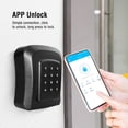 thumbnail image 3 of Smart Key Lock Box, App Control Key Safe Security Storage Lock Box Mechanical Keyless Entry   for Home, 3 of 7