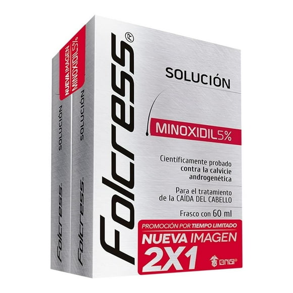 Tratamiento capilar Folcress solución 60 ml