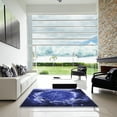 thumbnail image 6 of Ahgly Company Indoor Square Patterned Light Slate Blue Area Rugs, 8' Square, 6 of 6