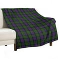thumbnail image 3 of McDonald Clan Tartan Blanket 50"x60" Anti-Pilling Flannel Throw Blanket Lightweight Soft Fleece,All-Season Couch And Bed Blanket for Home Travel Made in the USA, 3 of 8