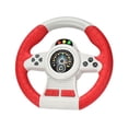 thumbnail image 3 of Juguete de volante de simulación, juguete de simulación de conducción, habilidad motora fina, educación temprana divertida con luces y música para rojo sin base, 3 of 9