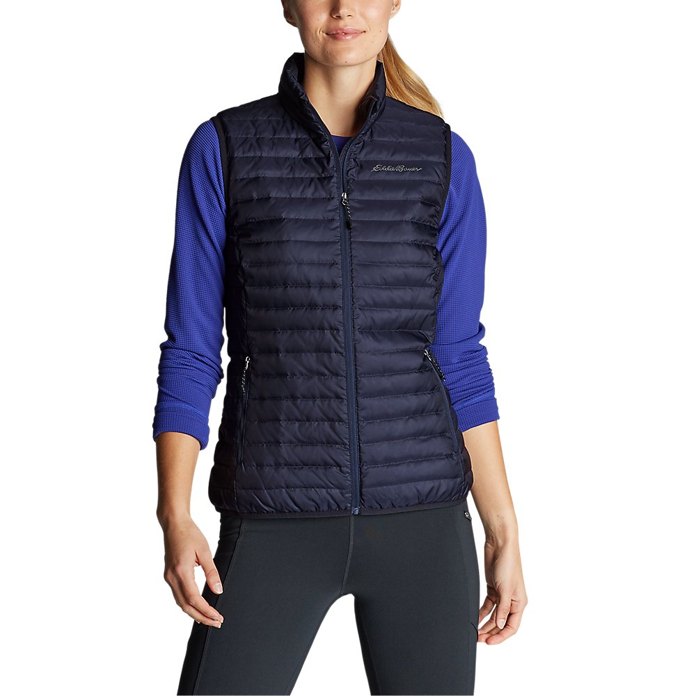 eddie bauer microlight down vest