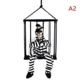 thumbnail image 1 of Screaming Animated Decorations Halloween Decor Prop Scary Skull Cage Prisoner, 1 of 4