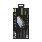 (4 pack) Swiss Tech Leistung 20000 mAh Wireless Solar Power Bank with Flashlight IP54