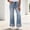 Blue, variant on Xdegoge Denim Jeans for Women High Waisted Wide Leg Loose Fashion Baggy Trousers with Pockets Straight Leg Casual Rolled Streetwear Bottoms