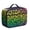 Black and Blue, variant on Black and Pink Leopard Print Insulated Lunch Bag Teens,Bento School Lunch Bag for Teens for Work,Picnic or Travel 10.6x7.7x4.3 Inches,12 Can Capacity