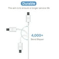 thumbnail image 4 of 1M/2M/3M Micro USB Charger Charging Sync Data Cable USB Cable For Samsung Galaxy S2 S3 S, 4 of 9