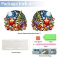 thumbnail image 4 of Acrílico Doble Cara Navidad 5D DIY Diamante Arte Papel Toalla Almacenamiento Estante, 4 of 7
